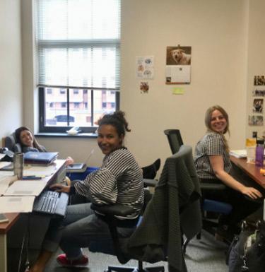 Students in dorm